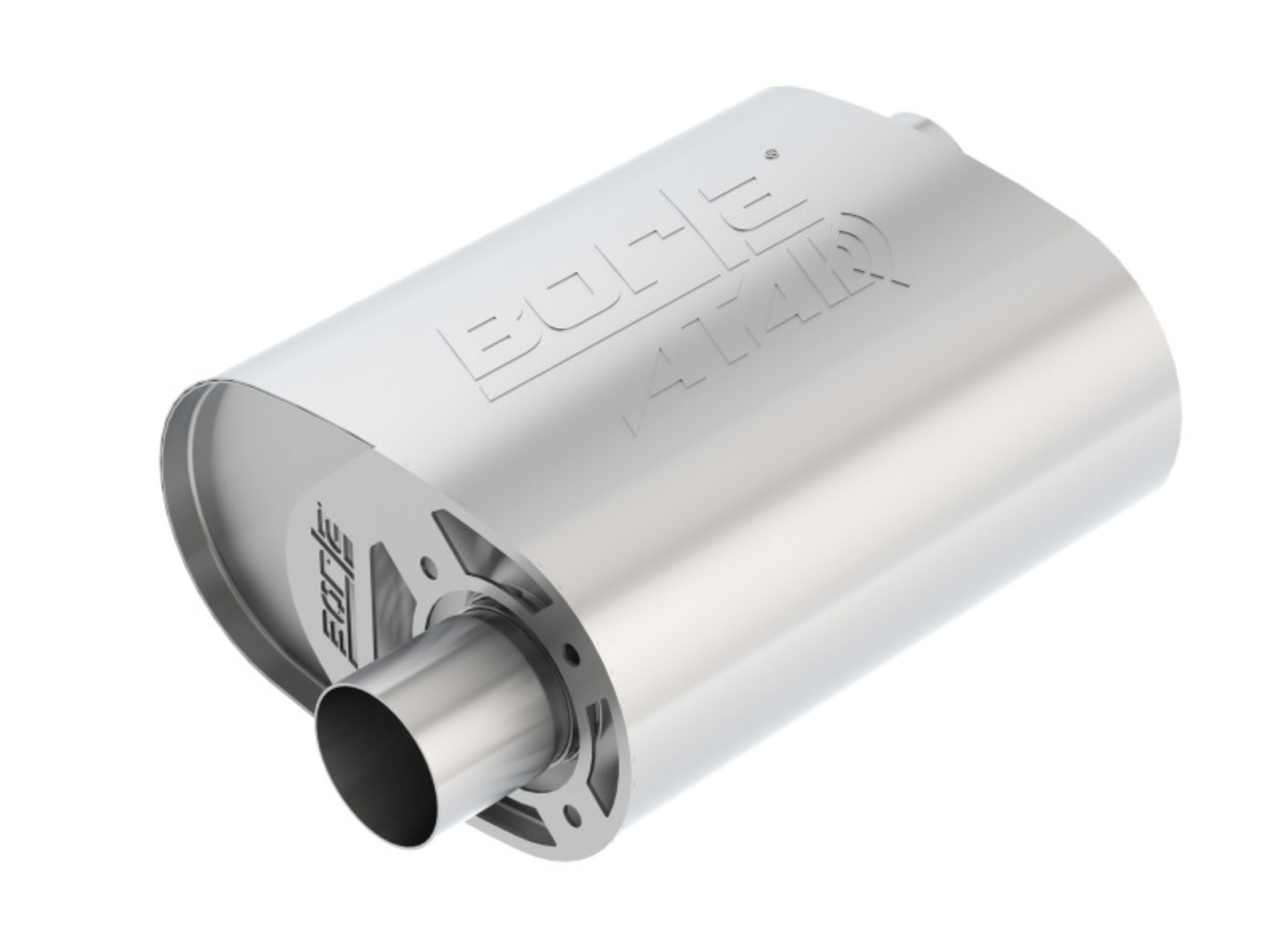 Picture of Borla Crate Muffler Ford 5.0L Coyote ATAK Inside Diameter 2.5in Offset/outlet