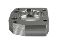 Picture of aFe 00-03 Honda S2000 L4 2.0L Silver Bullet Throttle Body Spacer - Silver