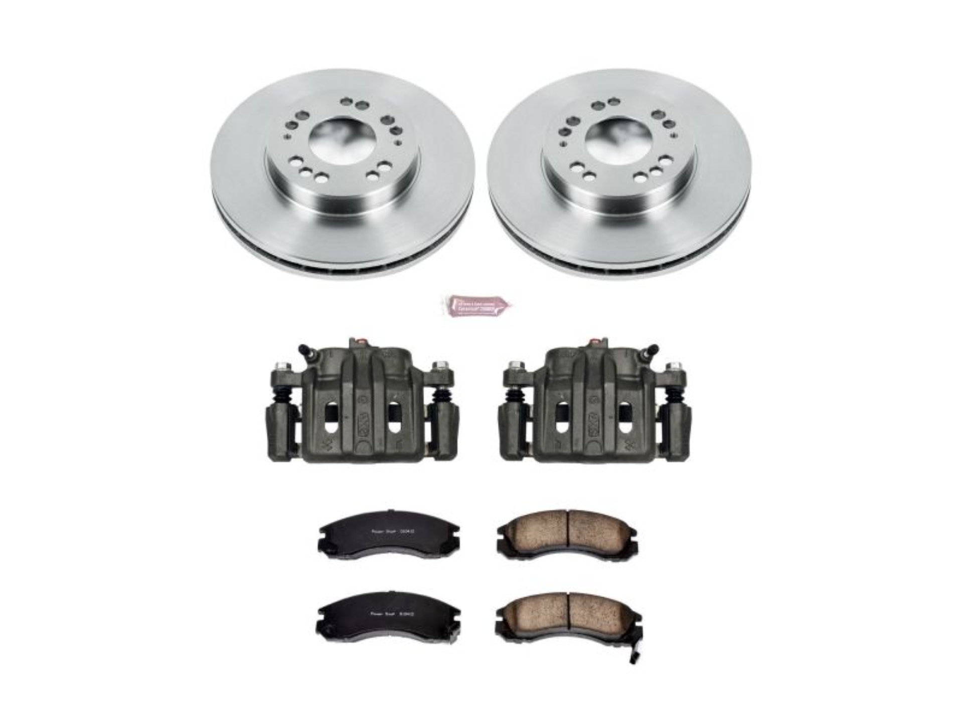 Picture of PowerStop PSB Autospecialty Kit w/Cals Brake Kits - KCOE798B