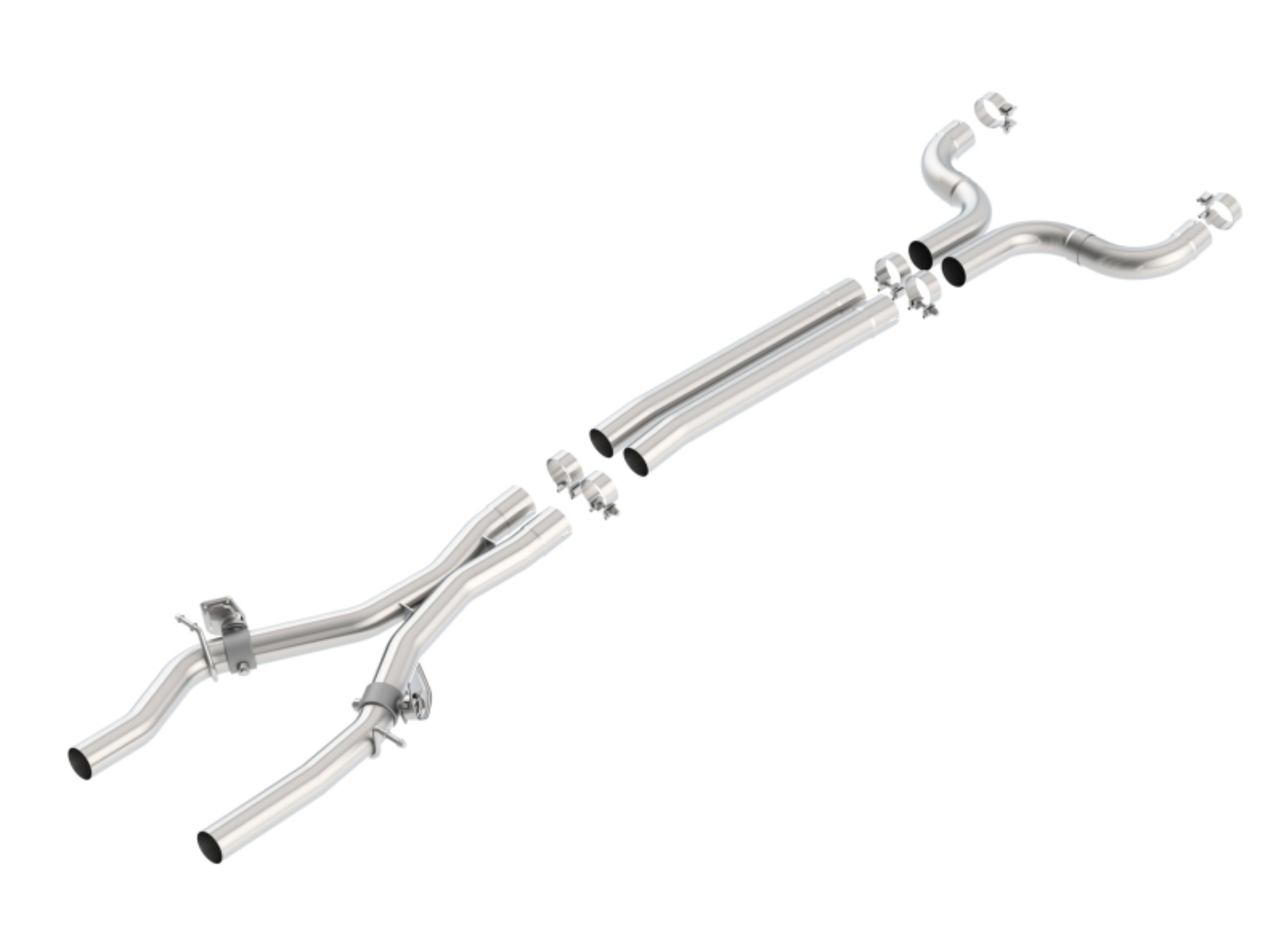 Picture of Borla 2016 Camaro SS 6.2L V8 X-Pipe w/ Mid Pipes w/ AFM Valves