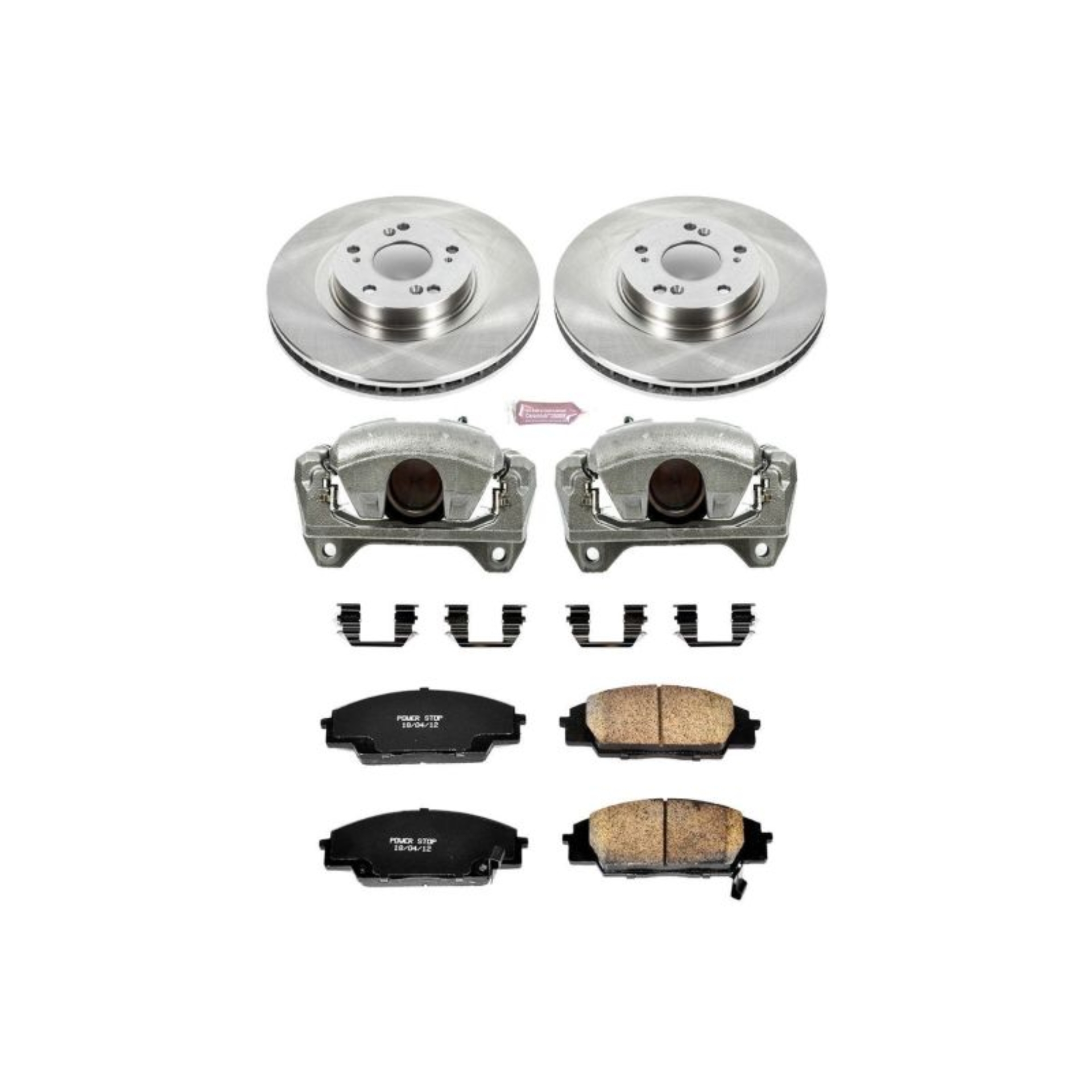 Picture of PowerStop PSB Autospecialty Kit w/Cals Brake Kits - KCOE2439