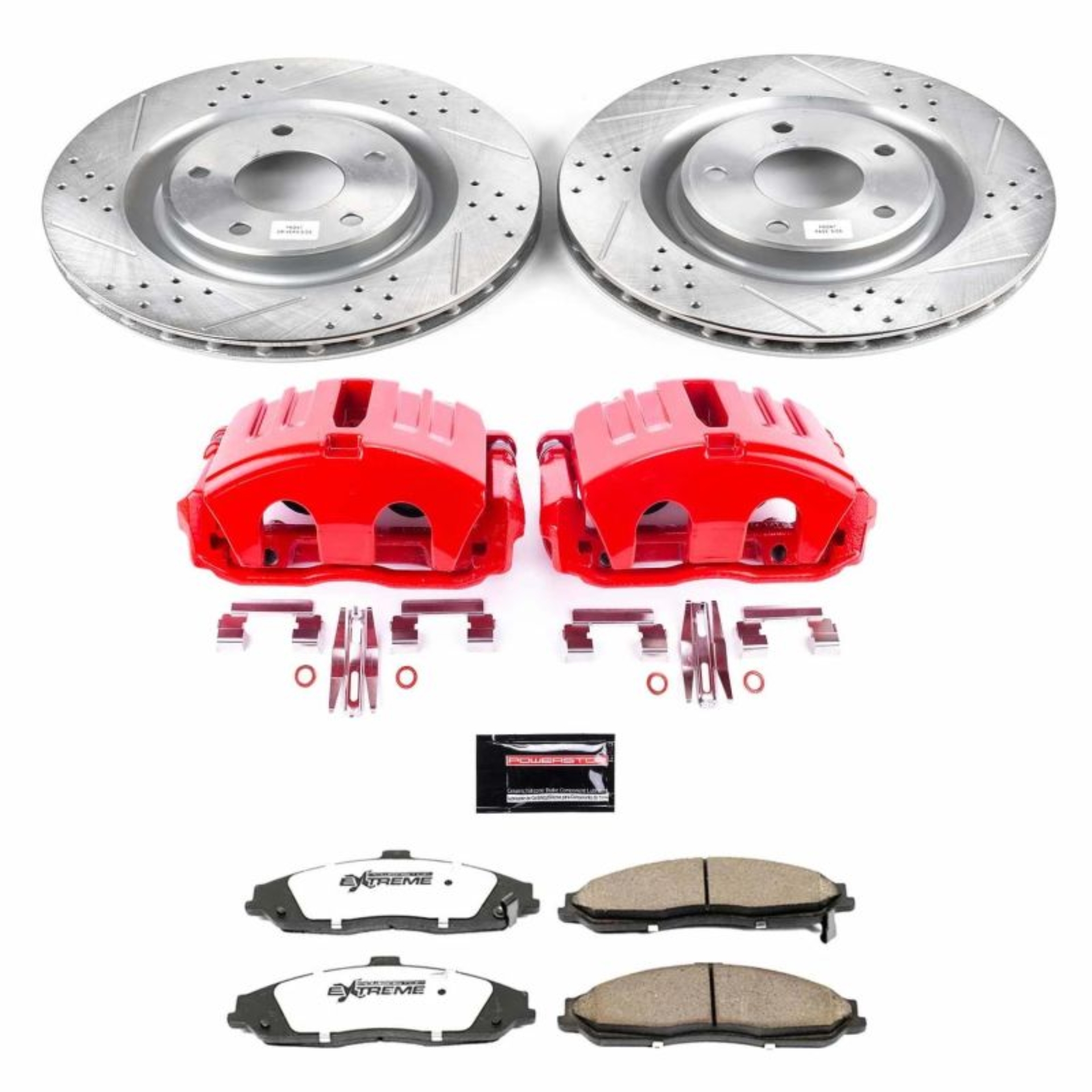 Picture of PowerStop PSB Z26 Street Kit w/Cals Brake Kits - KC1417B-26