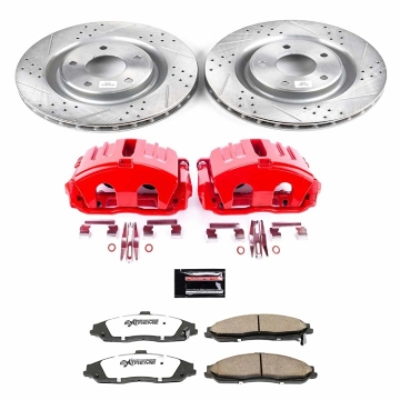 Picture of PowerStop PSB Z26 Street Kit w/Cals Brake Kits - KC1417B-26