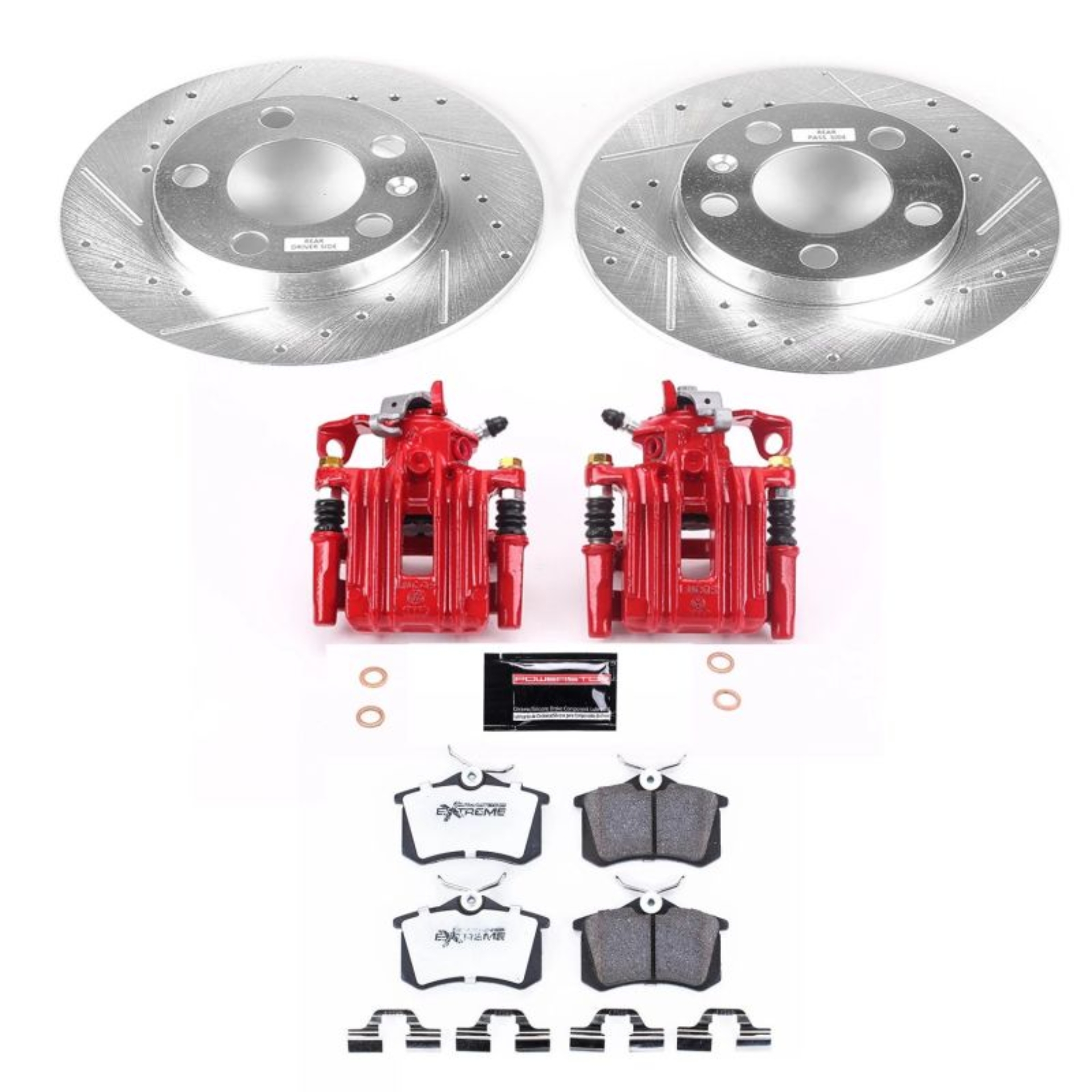 Picture of PowerStop PSB Z26 Street Kit w/Cals Brake Kits - KC847A-26
