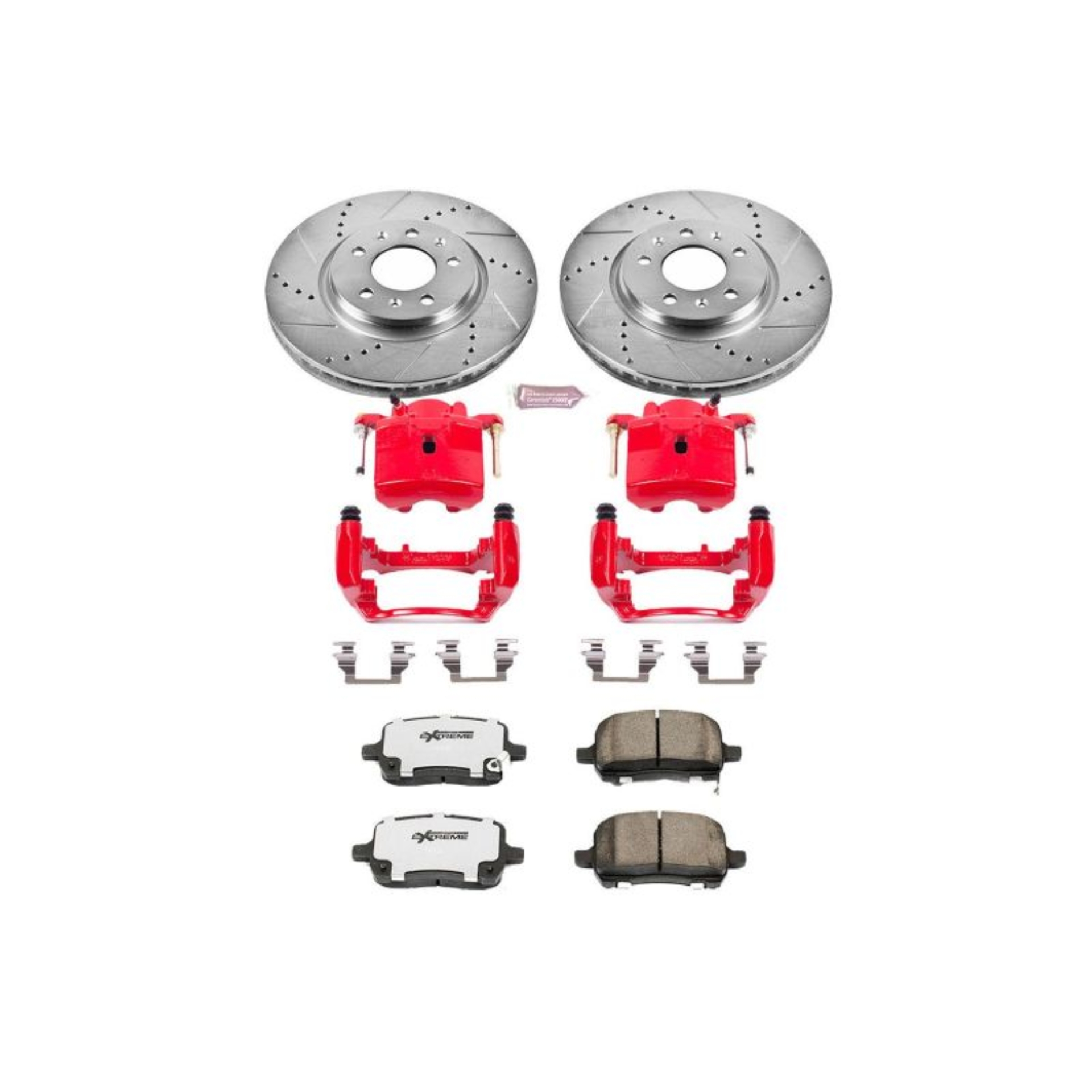Picture of PowerStop PSB Z26 Street Kit w/Cals Brake Kits - KC1433-26