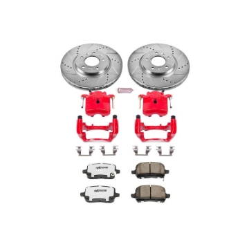 Picture of PowerStop PSB Z26 Street Kit w/Cals Brake Kits - KC1433-26