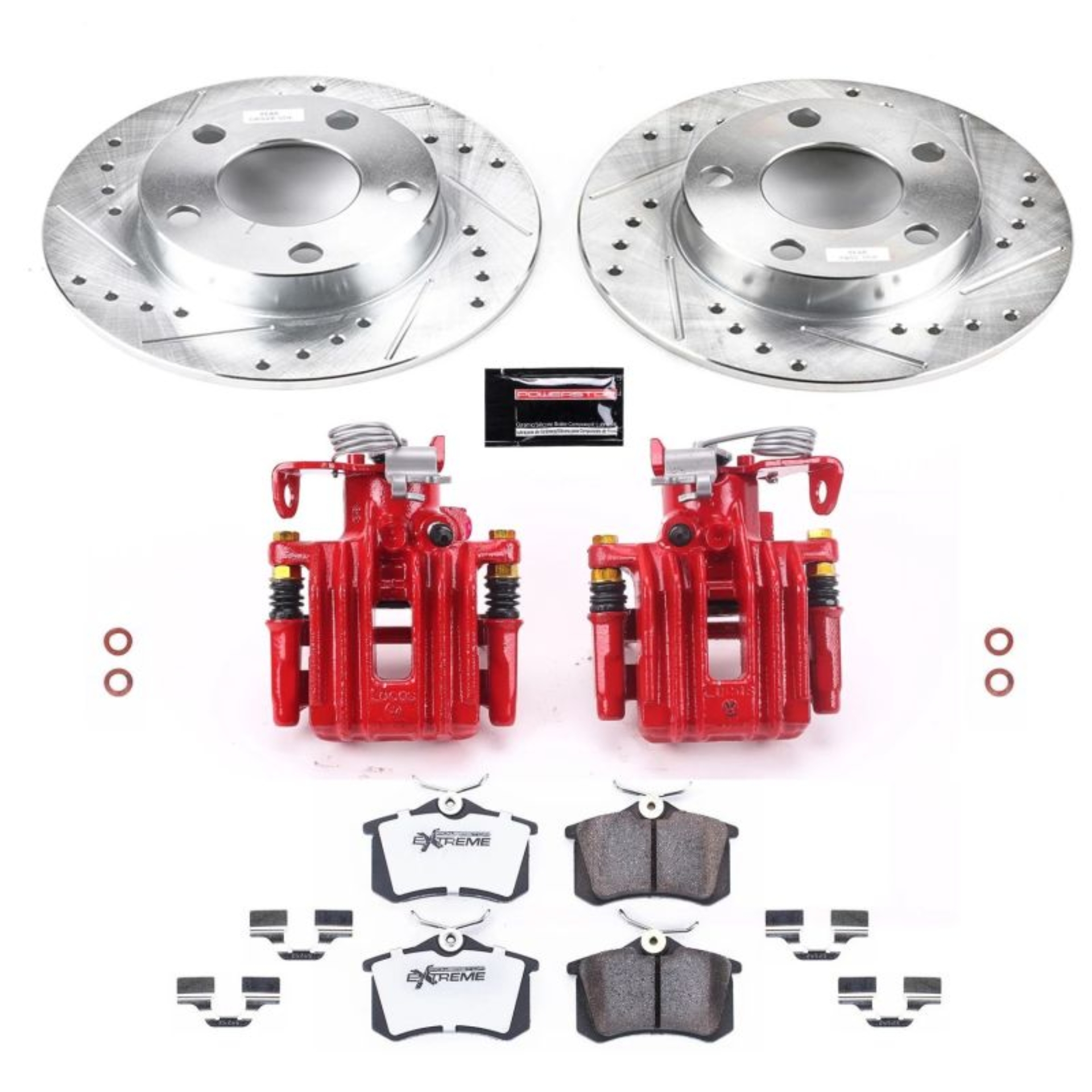 Picture of PowerStop PSB Z26 Street Kit w/Cals Brake Kits - KC585-26