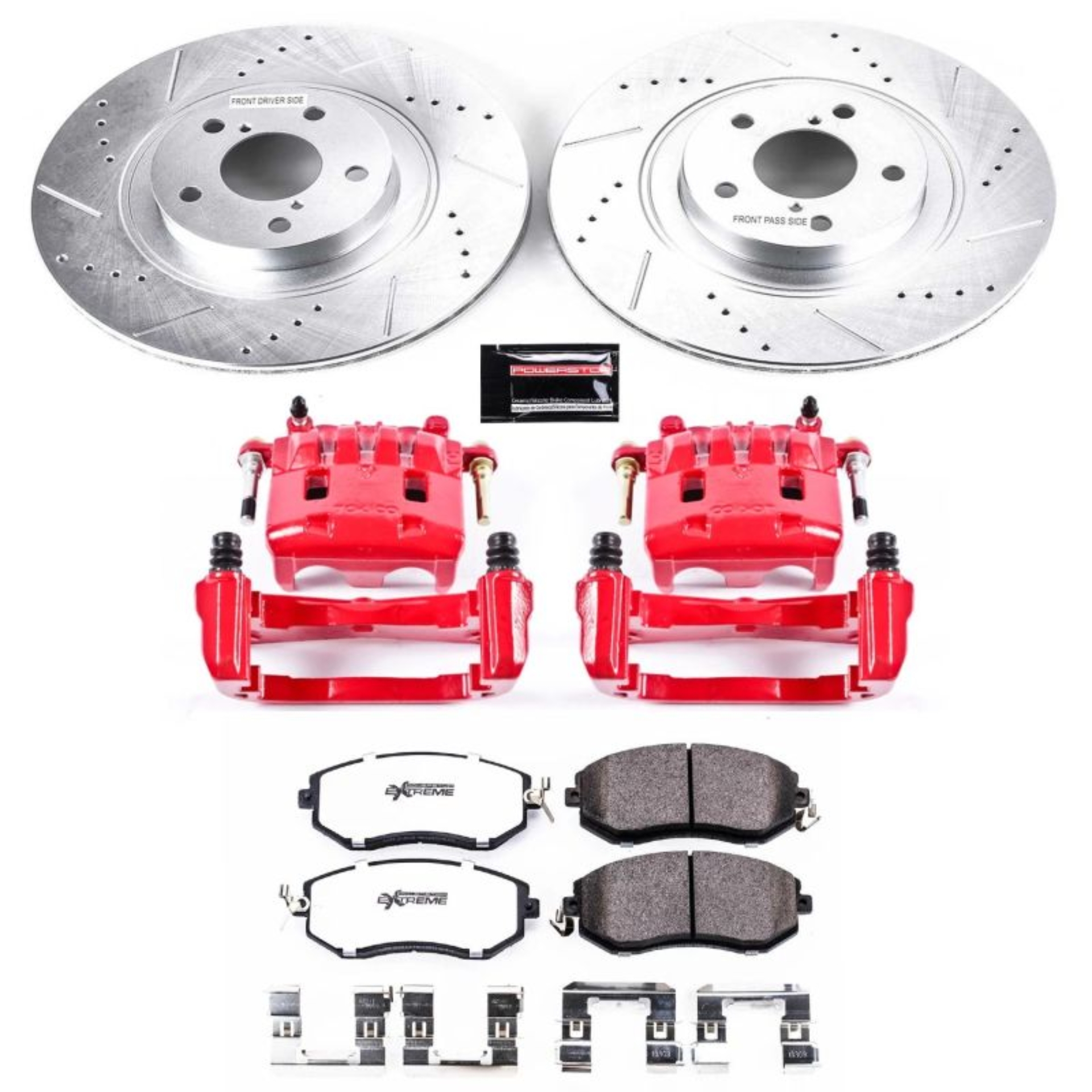 Picture of PowerStop PSB Z26 Street Kit w/Cals Brake Kits - KC6082-26