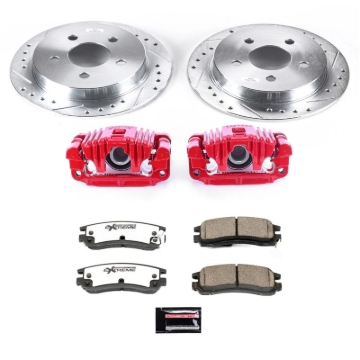 Picture of PowerStop PSB Z26 Street Kit w/Cals Brake Kits - KC1558A-26