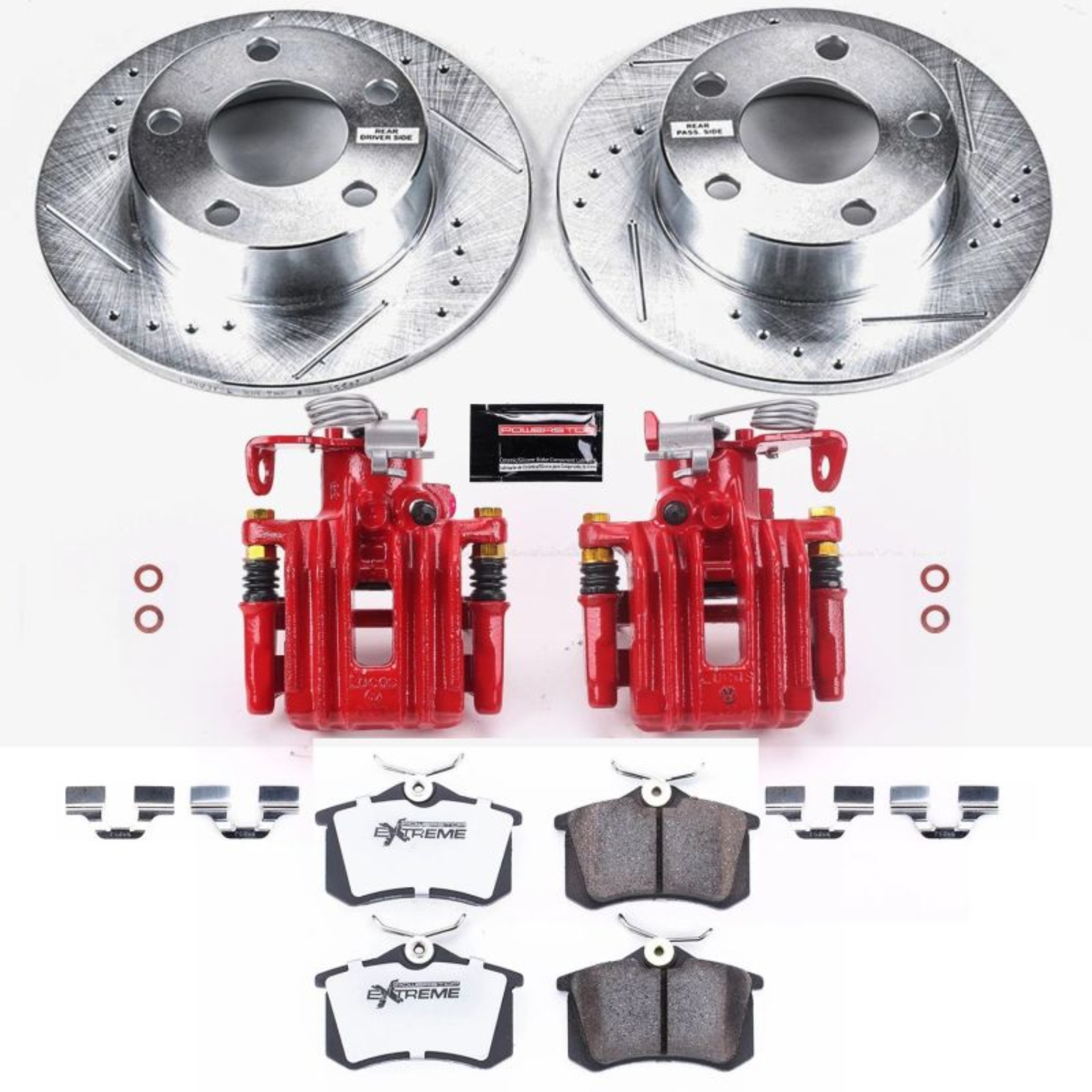 Picture of PowerStop PSB Z26 Street Kit w/Cals Brake Kits - KC849-26