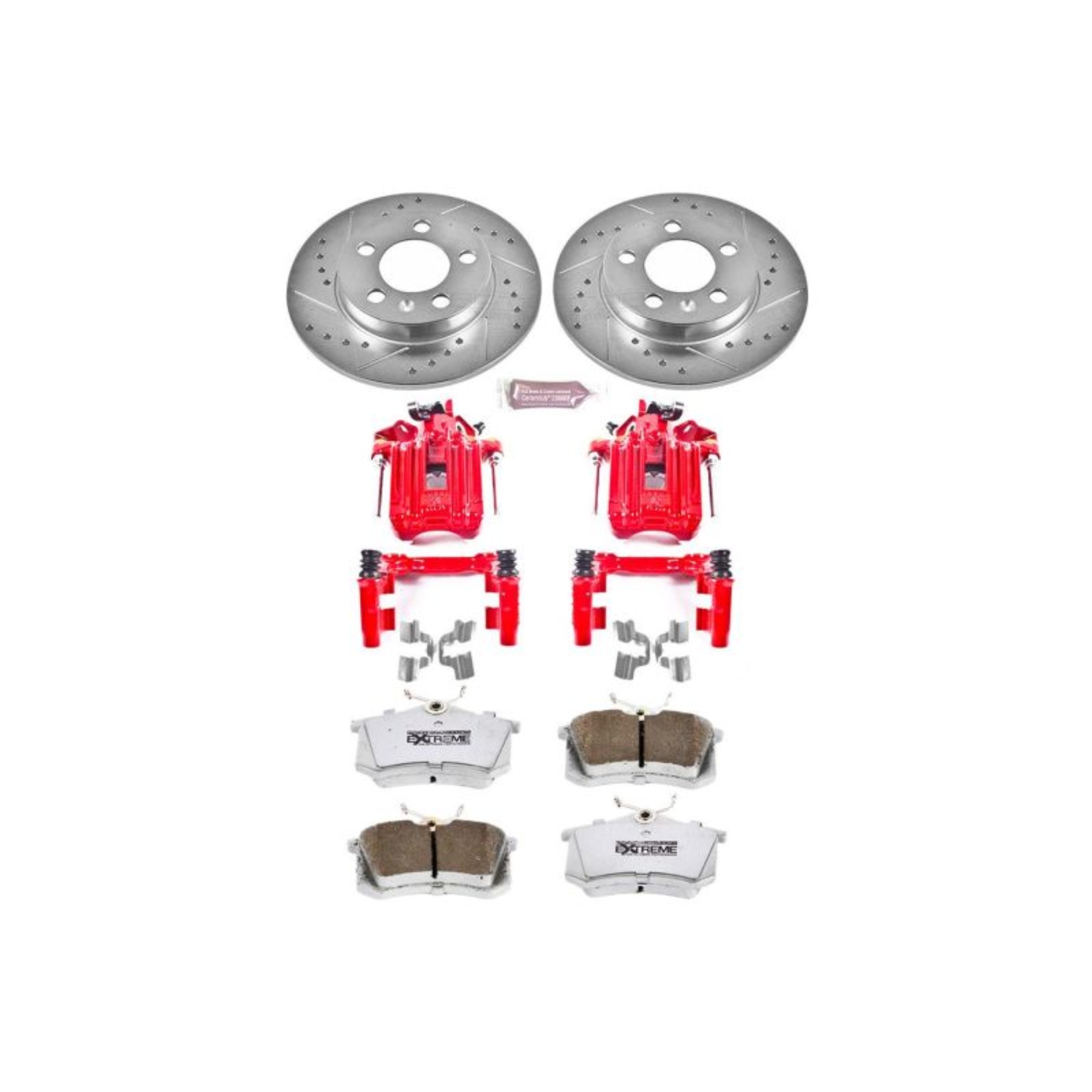 Picture of PowerStop PSB Z26 Street Kit w/Cals Brake Kits - KC3093-26