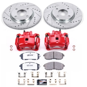 Picture of PowerStop PSB Z26 Street Kit w/Cals Brake Kits - KC5817B-26