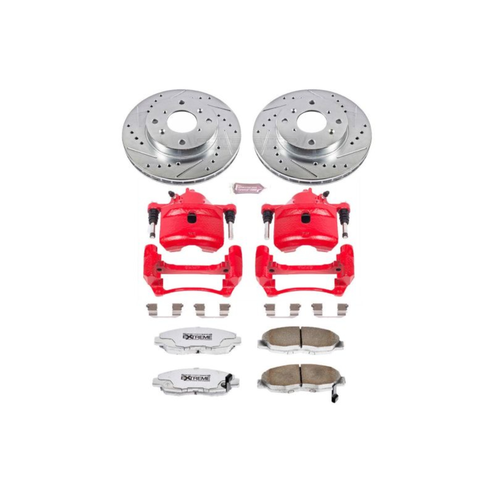 Picture of PowerStop PSB Z26 Street Kit w/Cals Brake Kits - KC1239A-26