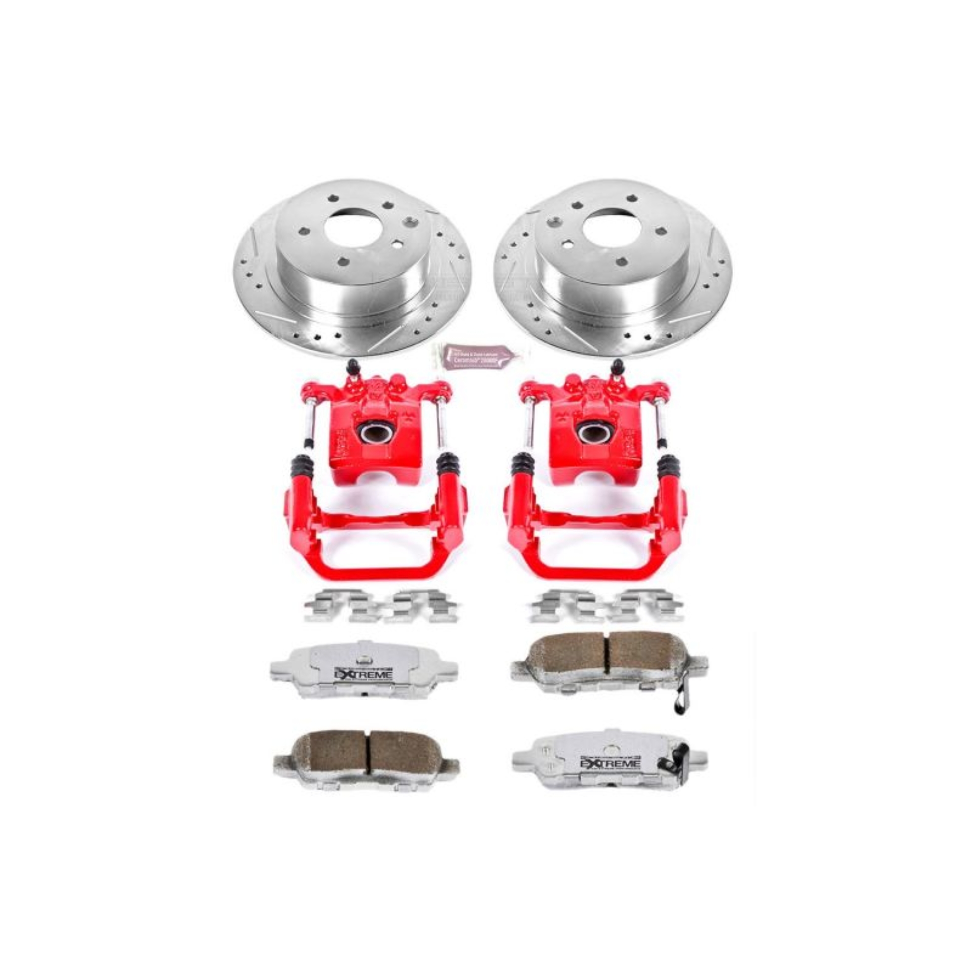 Picture of PowerStop PSB Z26 Street Kit w/Cals Brake Kits - KC098-26