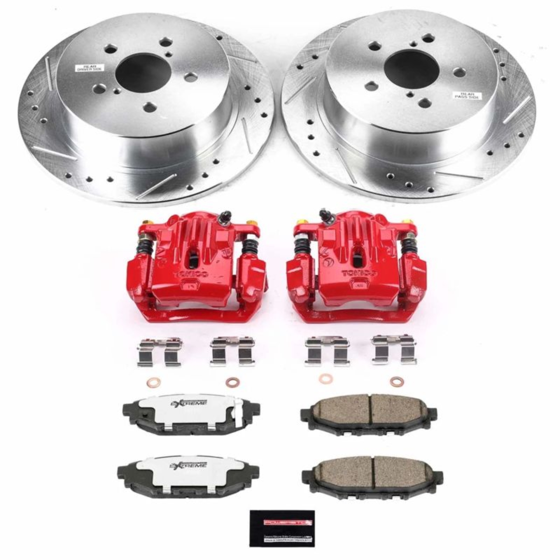 Picture of PowerStop PSB Z26 Street Kit w/Cals Brake Kits - KC4632A-26