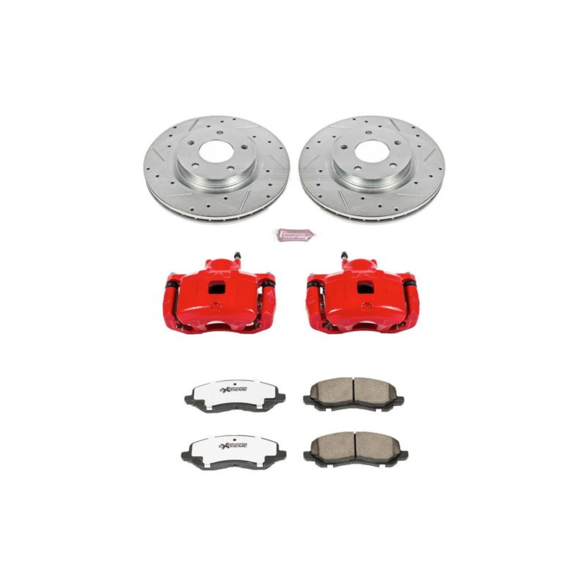 Picture of PowerStop PSB Z26 Street Kit w/Cals Brake Kits - KC3032-26