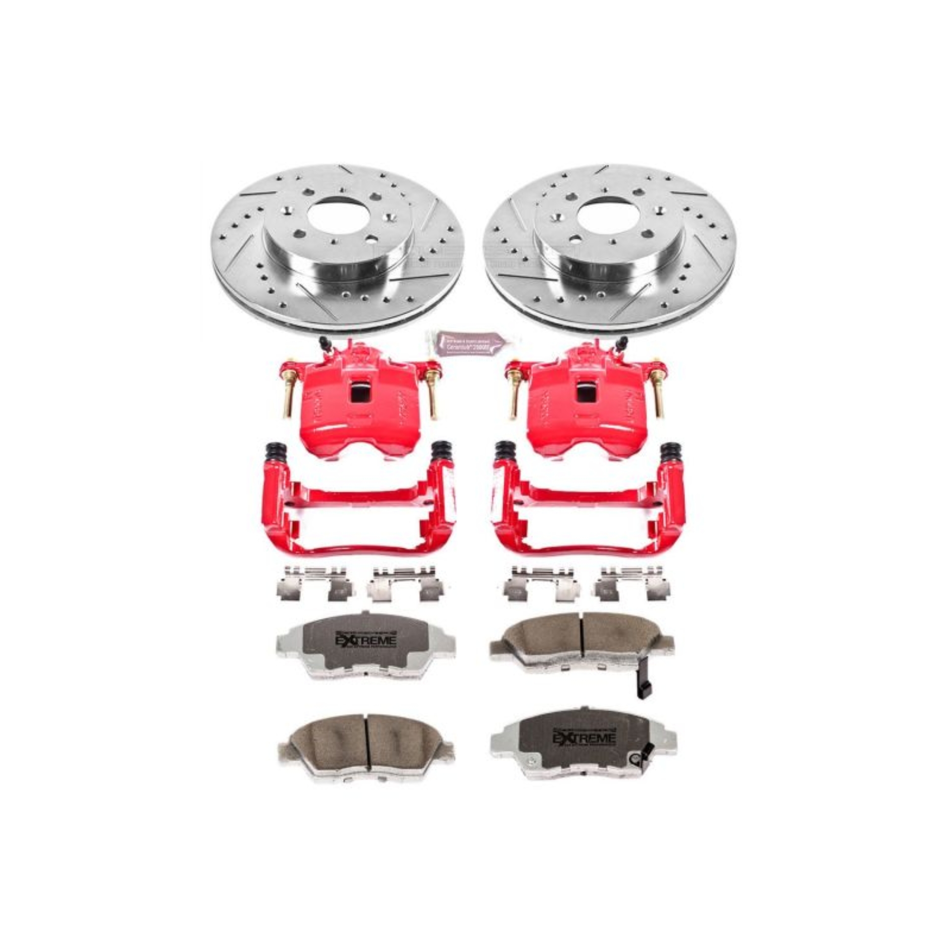Picture of PowerStop PSB Z26 Street Kit w/Cals Brake Kits - KC696-26