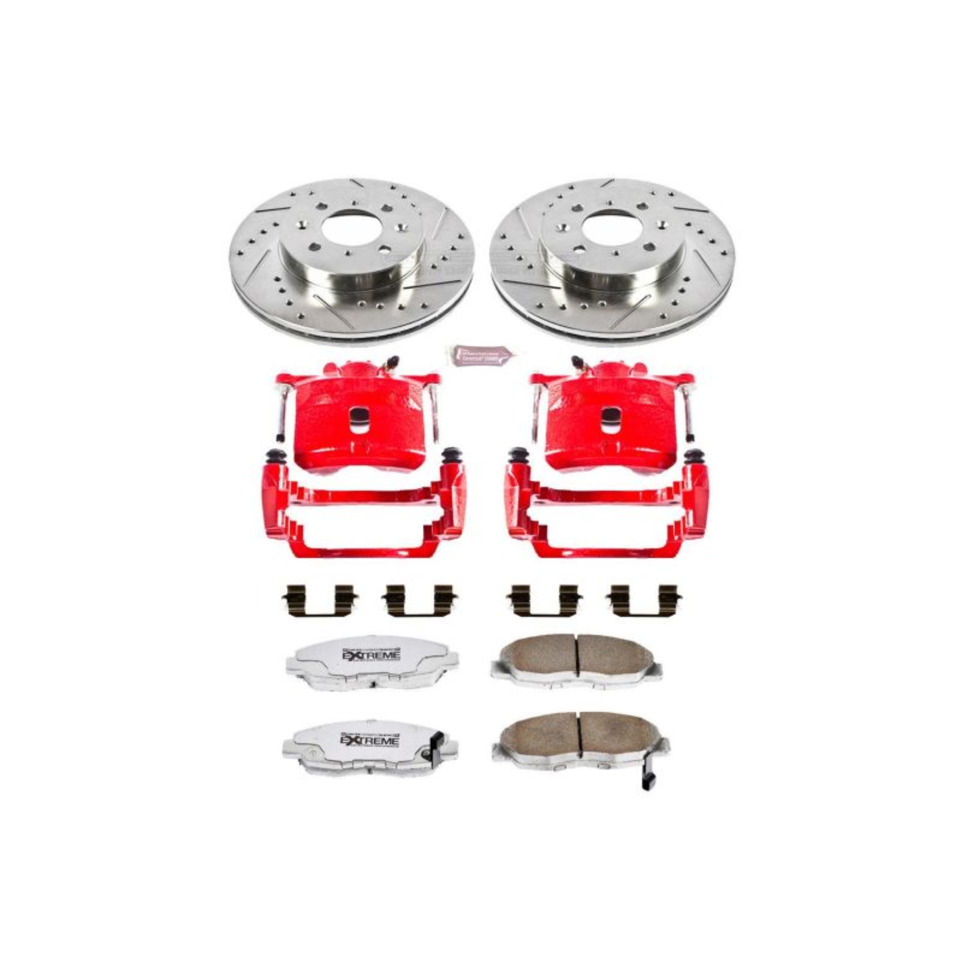 Picture of PowerStop PSB Z26 Street Kit w/Cals Brake Kits - KC690A-26