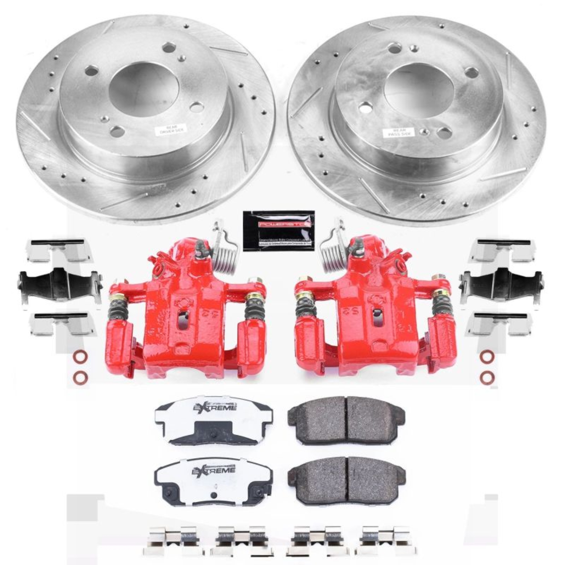 Picture of PowerStop PSB Z26 Street Kit w/Cals Brake Kits - KC741-26