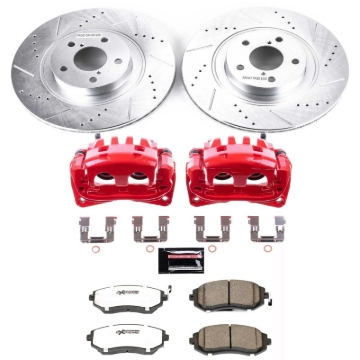 Picture of PowerStop PSB Z26 Street Kit w/Cals Brake Kits - KC3038A-26