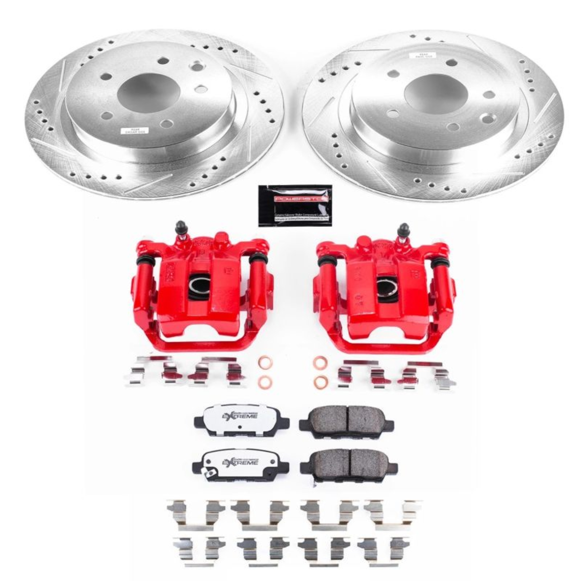 Picture of PowerStop PSB Z26 Street Kit w/Cals Brake Kits - KC7881-26