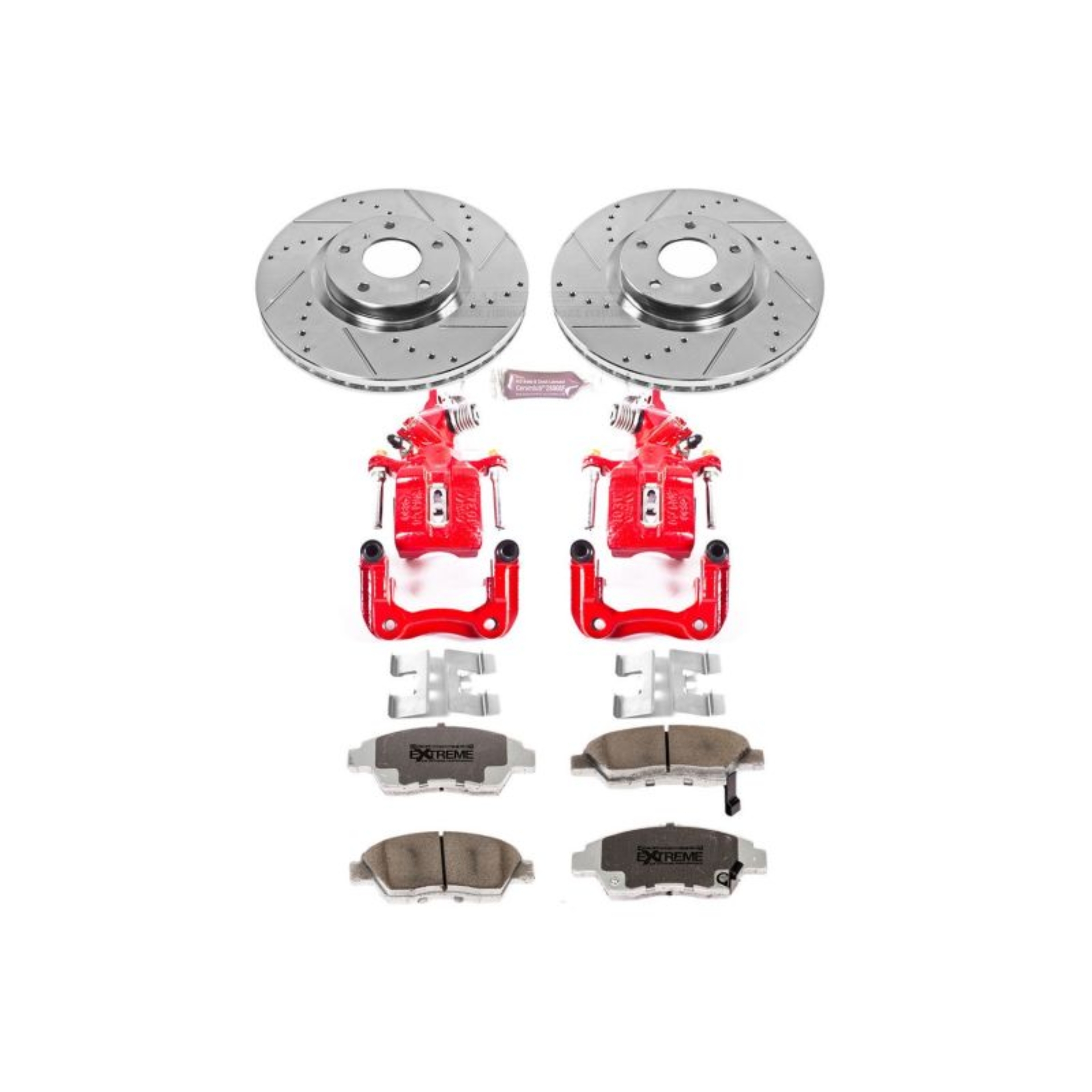 Picture of PowerStop PSB Z26 Street Kit w/Cals Brake Kits - KC2391-26