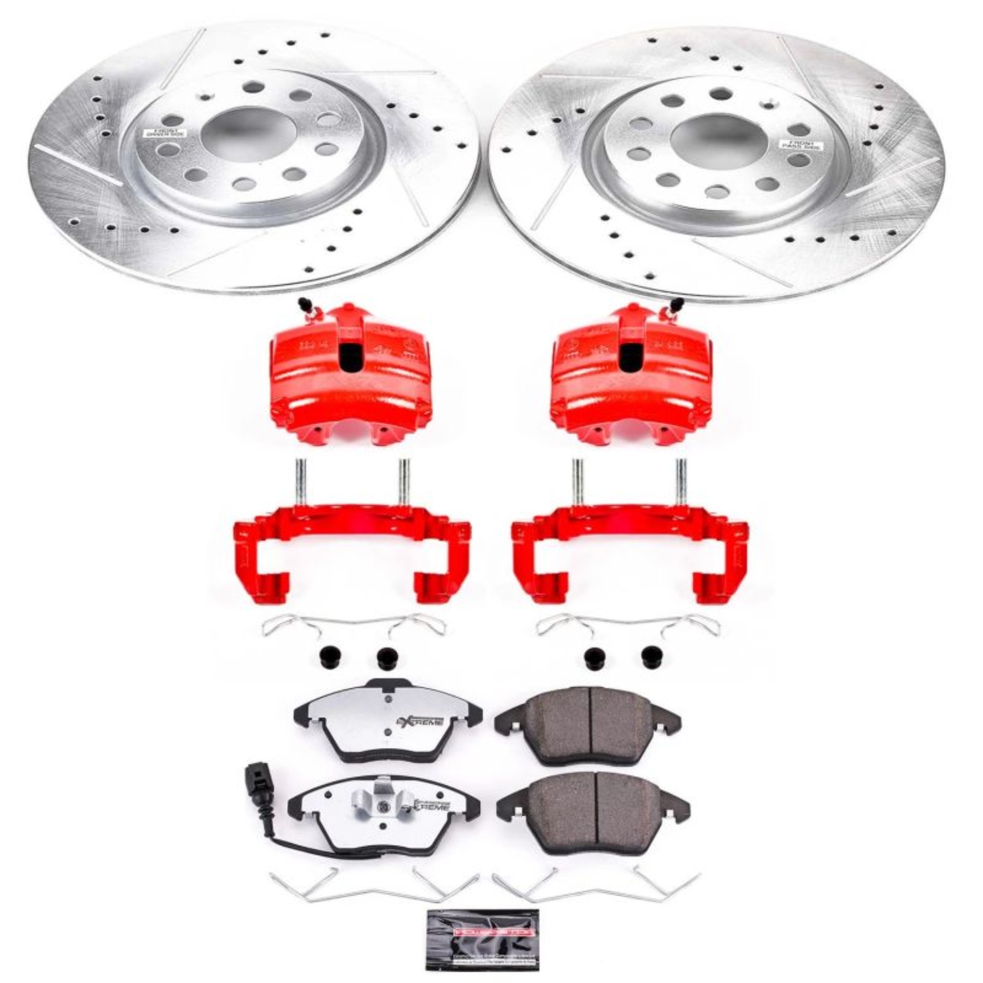 Picture of PowerStop PSB Z26 Street Kit w/Cals Brake Kits - KC2259A-26