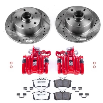 Picture of PowerStop PSB Z26 Street Kit w/Cals Brake Kits - KC3064-26