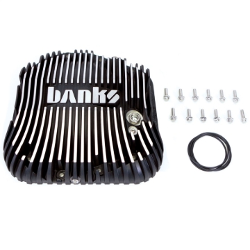 Picture of Banks Power 85-19 Ford F250/ F350 10.25in 12 Bolt Black Milled Differential Cover Kit
