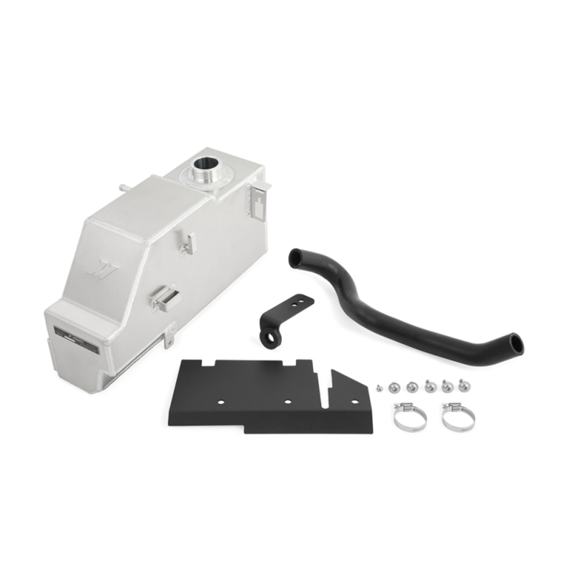 Picture of Mishimoto 11-19 Ford 6.7L Powerstroke Aluminum Degas Tank - Natural