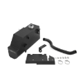 Picture of Mishimoto 11-19 Ford 6.7L Powerstroke Aluminum Degas Tank - Micro-Wrinkle Black
