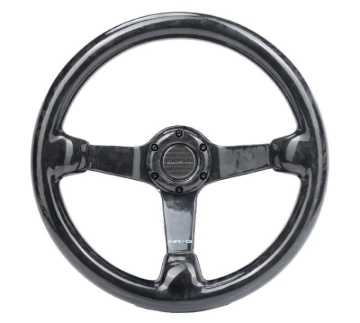 Picture of NRG Forged Carbon Fiber Steering Wheel (350mm / 3in. Deep)