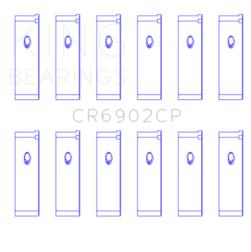 Picture of King Engine Bearings Nissan VQ35HR /VQ37VHR Connecting Rod Bearing Set