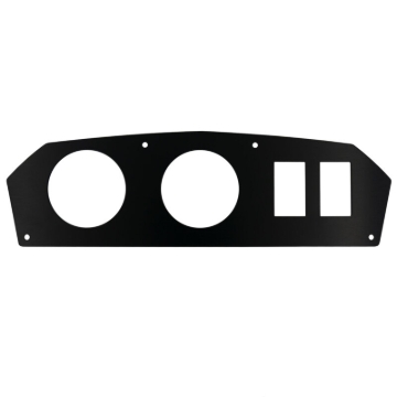Picture of Autometer CAN-AM 12-18 Maverick / 10-20 2 Gauge and 2 Switch Dash Panel (Fits 2-1/16in Gauges)