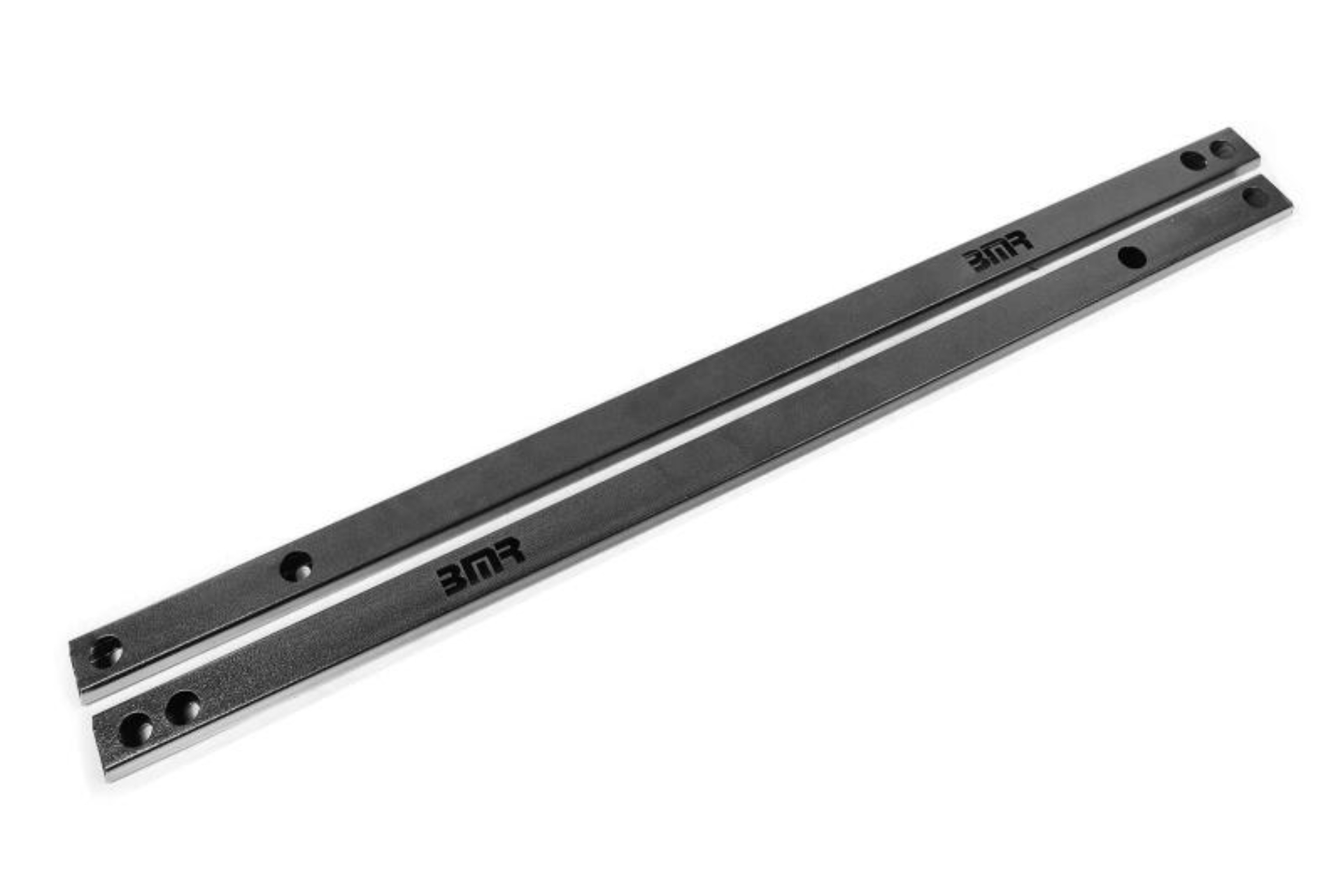 Picture of BMR 15-20 S550 Mustang Chassis Jacking Rails (Shorter Tube) - Black Hammertone