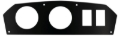 Picture of Autometer CAN-AM 12-18 Maverick / 10-20 2 Gauge and 2 Switch Dash Panel (Fits 2-1/16in Gauges)