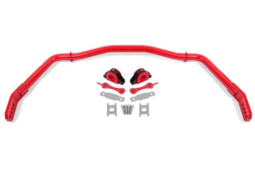 Picture of BMR 05-14 Ford Mustang Front Hollow 38mm Sway Bar Kit w/ Bushings - Red