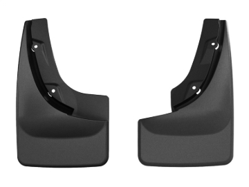 Picture of WeatherTech 2018+ Jeep Compass Rear No Drill MudFlaps - Black