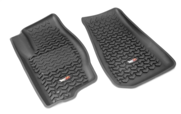 Picture of Rugged Ridge Floor Liner Front Black 2007-2012 Dodge / Jeep Caliber / 07-17 Compass / Patriot MK