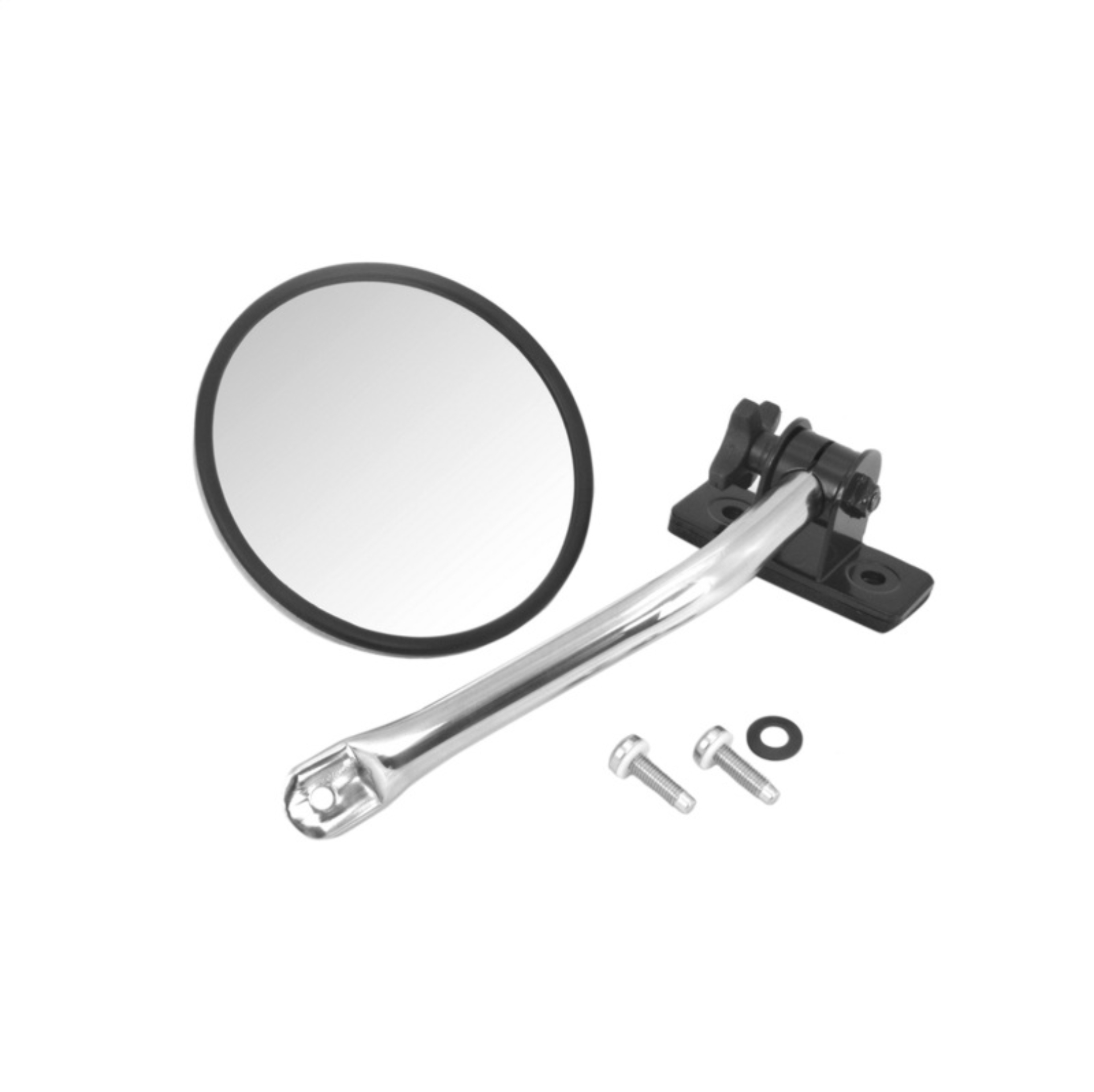 Picture of Rugged Ridge 97-18 Jeep Wrangler Stainless Steel Round Quick Release Mirror Relocation Kit