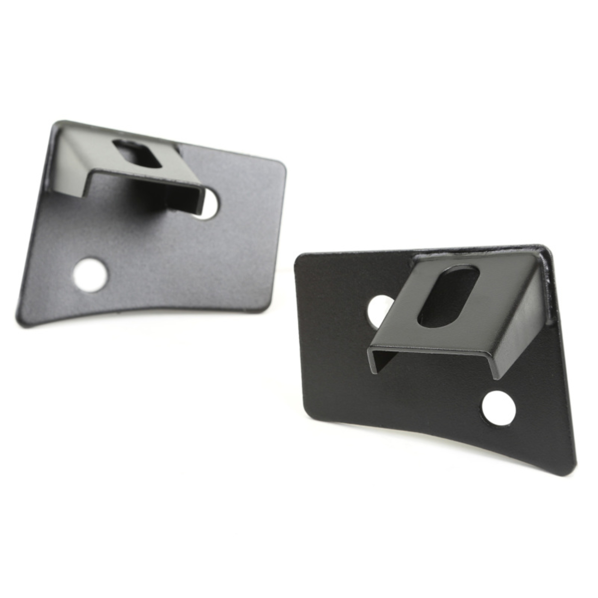 Picture of Rugged Ridge 07-18 Jeep Wrangler JK Textured Black Windshield Aux. Light Mounting Brackets