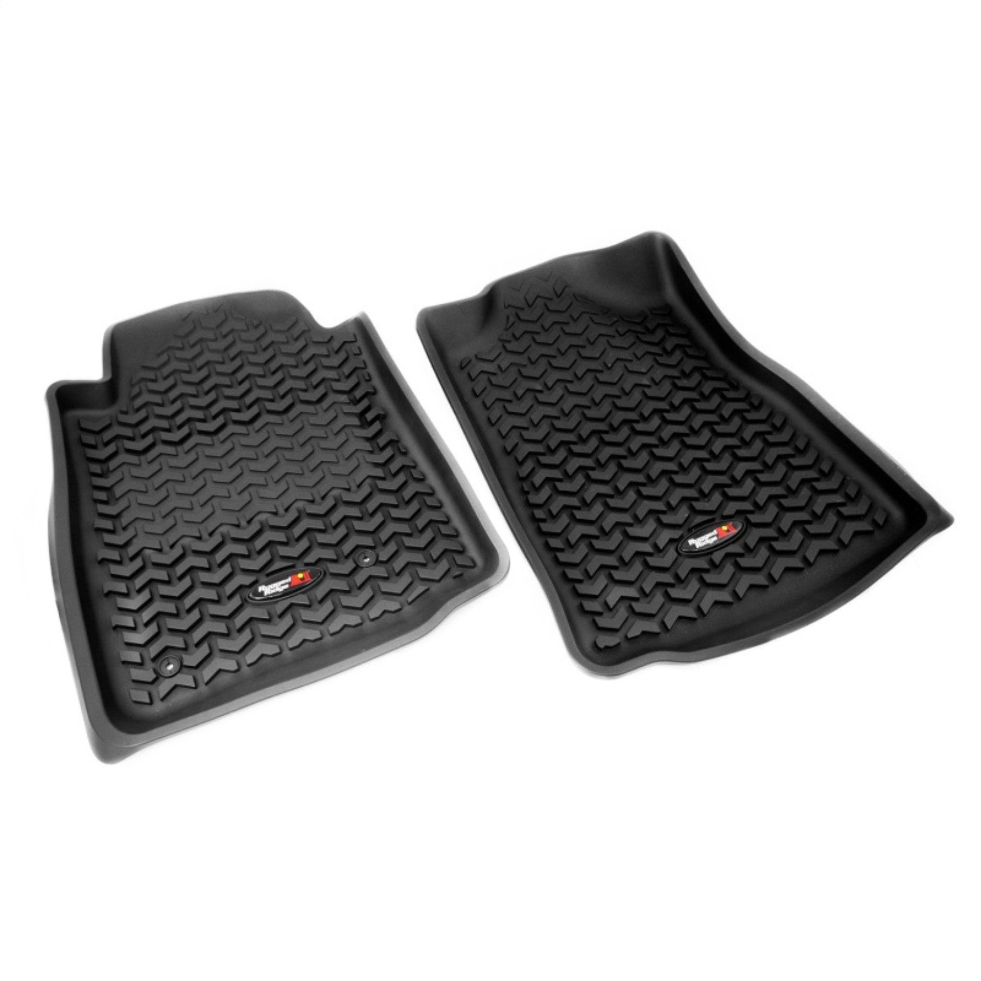 Picture of Rugged Ridge Floor Liner Front Black 2005-2011 Toyota Tacoma Regular / Access / Double Cab