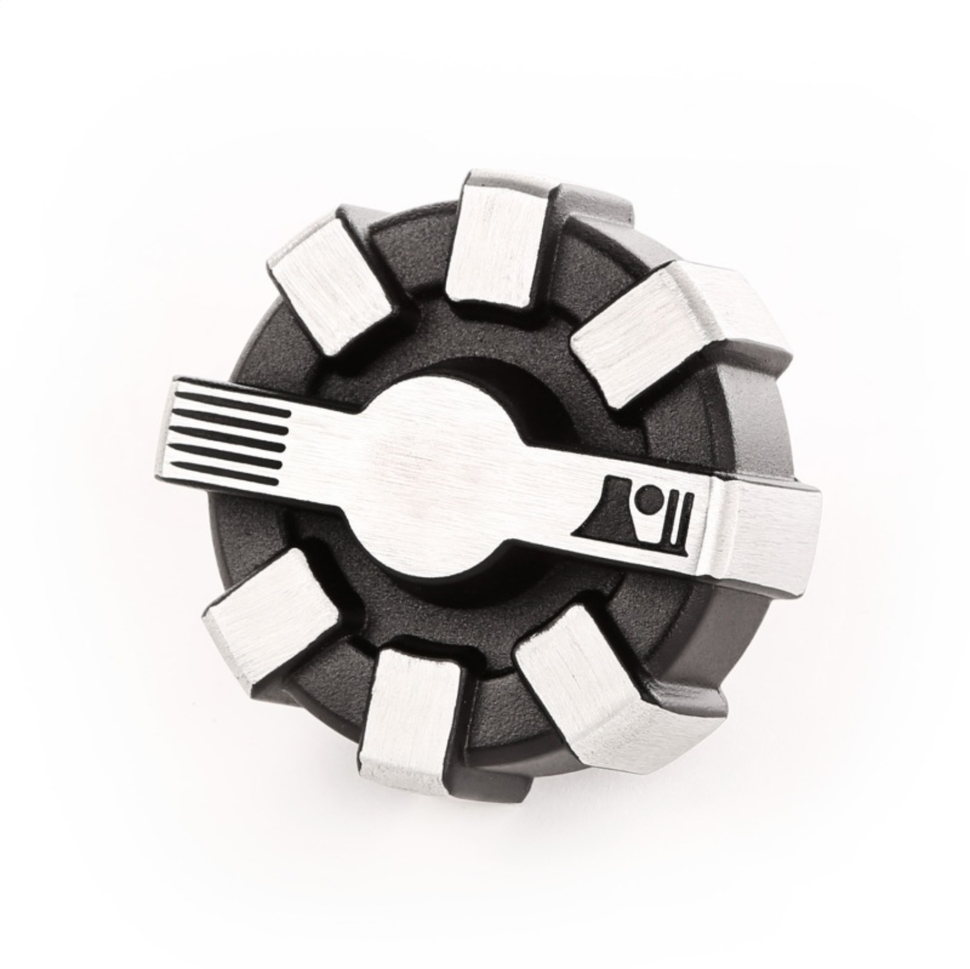 Picture of Rugged Ridge 01-20 Jeep Wrangler JK/JL / 2020 Gladiator JT Brushed Aluminum Elite Fuel Cap