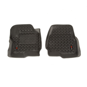 Picture of Rugged Ridge Floor Liner Front Black 2017-2018 Ford F-250 / F-350 / F-450 / F-550 Regular
