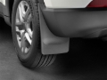 Picture of WeatherTech 2018+ Jeep Compass Rear No Drill MudFlaps - Black