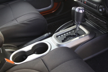 Picture of Rugged Ridge 11-18 Jeep Wrangler JK w/ Automatic Transmission Charcoal Center Cup Console