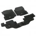 Picture of Rugged Ridge RUG Floor Liners-Black Floor Mats - 12987.09