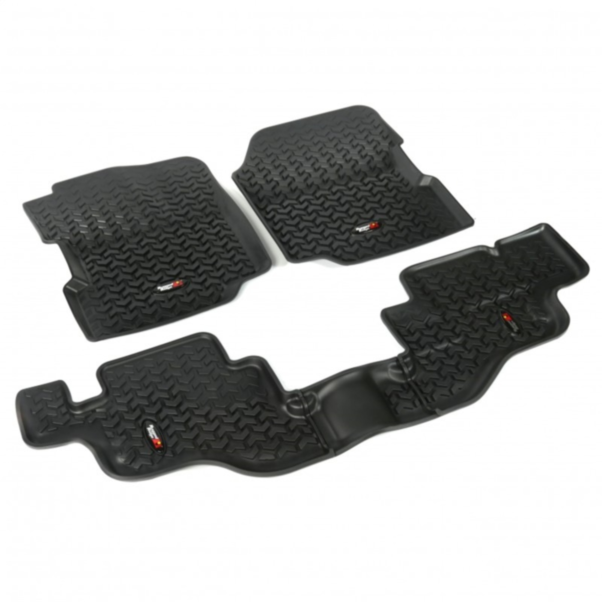Picture of Rugged Ridge RUG Floor Liners-Black Floor Mats - 12987.09