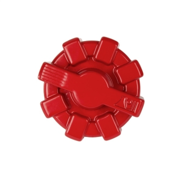 Picture of Rugged Ridge 07-20 Jeep Wrangler JK/JL / 2020 Gladiator JT Red Aluminum Elite Fuel Cap