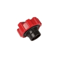 Picture of Rugged Ridge 07-20 Jeep Wrangler JK/JL / 2020 Gladiator JT Red Aluminum Elite Fuel Cap